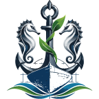 Marine House anchor logo
